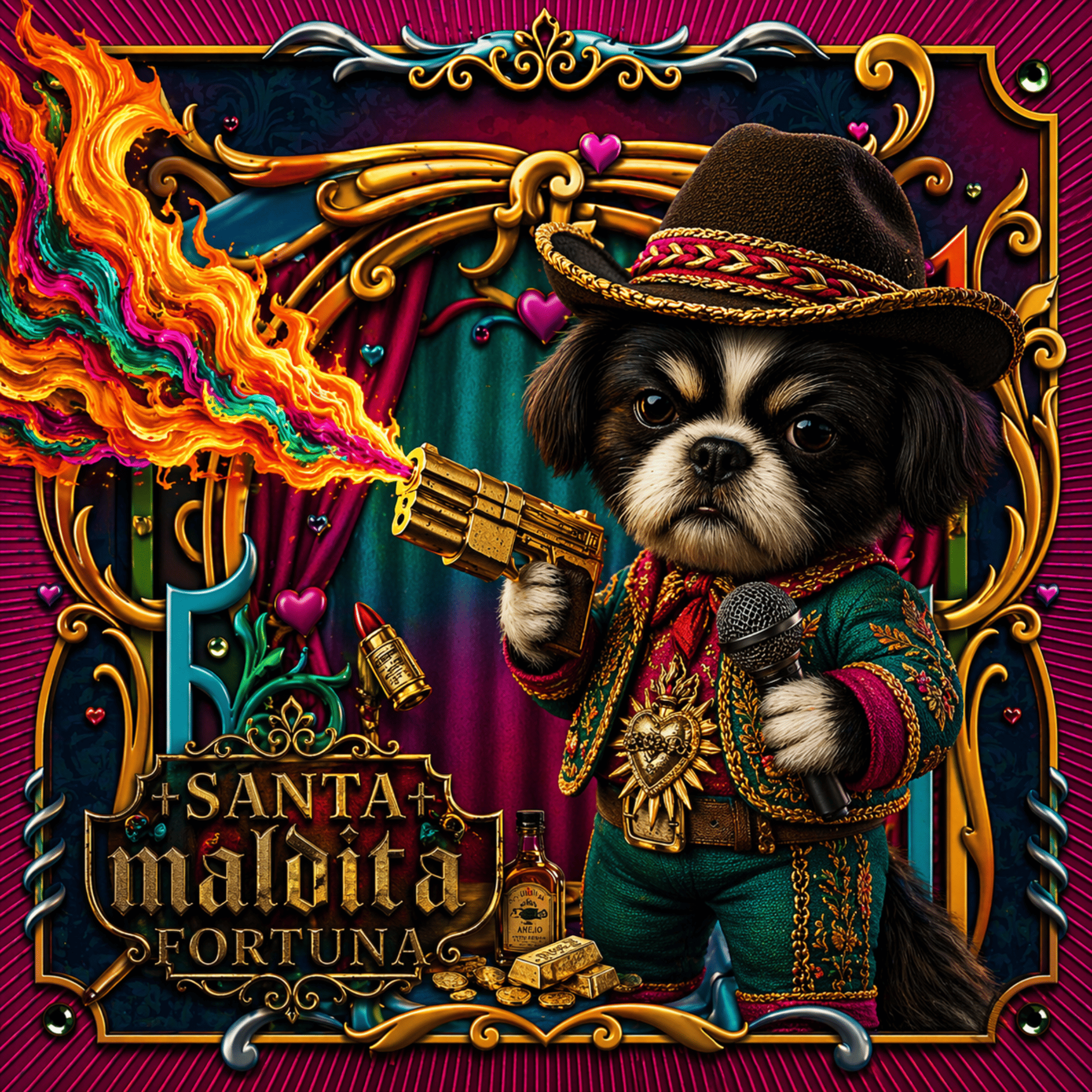 Portada de Santa Maldita Fortuna